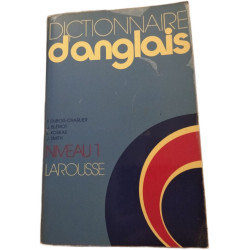 Dictionnaire d'anglais