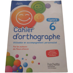 Cahier d'orthographe