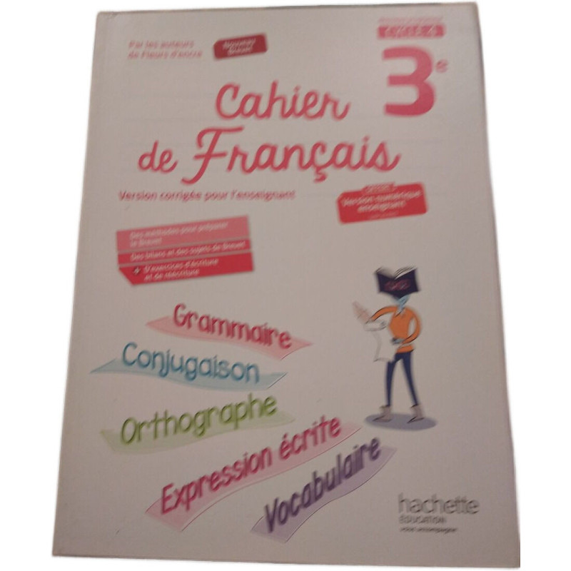 Cahier de Français 3e
