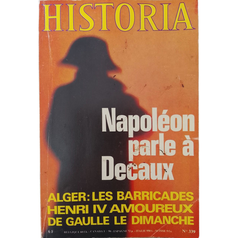 Historia Napoleon parle à decaux
