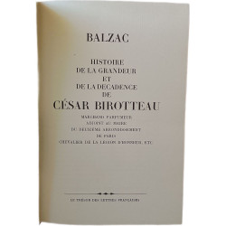 Histoire de la grandeur et de la décadence de César Birotteau