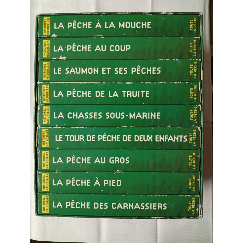 Toute la pêche – Coffret de 9 volumes (Histoires Naturelles)