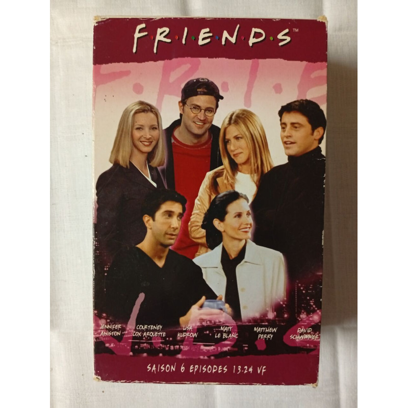 VHS - Friends – Saison 6 épisodes 13-24 (VF)