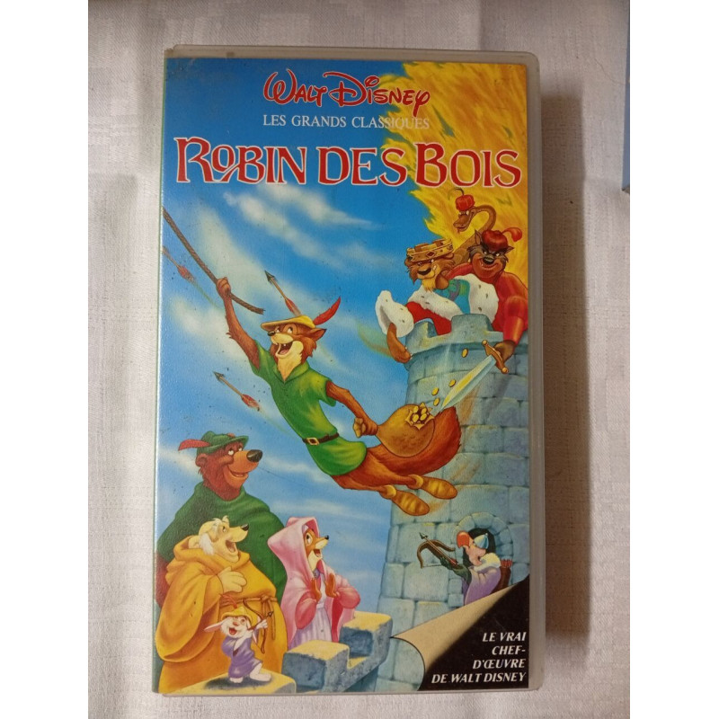 VHS - Walt Disney – Robin des Bois