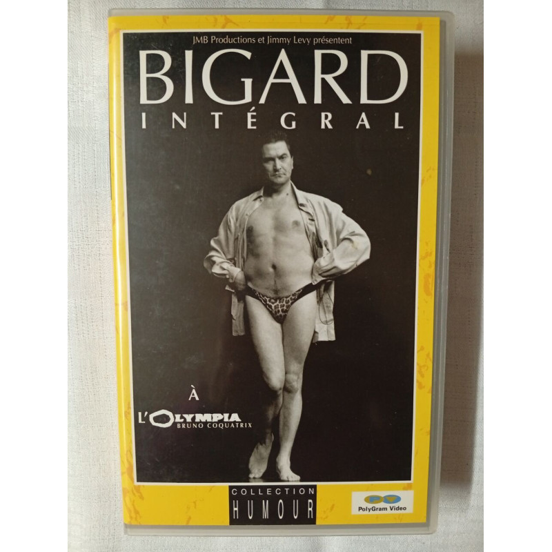 VHS - Bigard Intégral à l'Olympia
