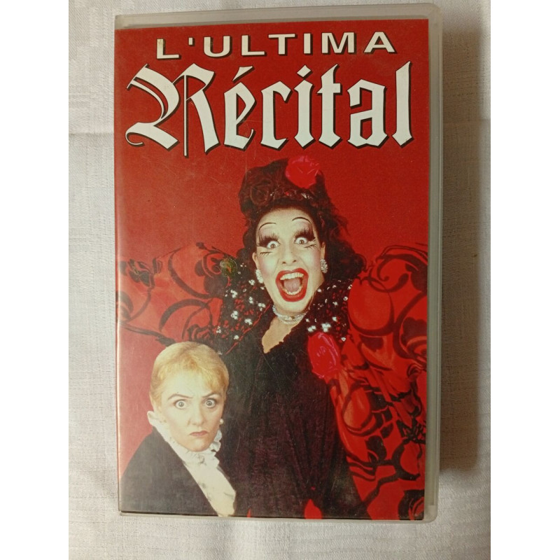 VHS - L'Ultima Récital