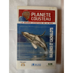 VHS - Planète Cousteau : Baleines et cachalots
