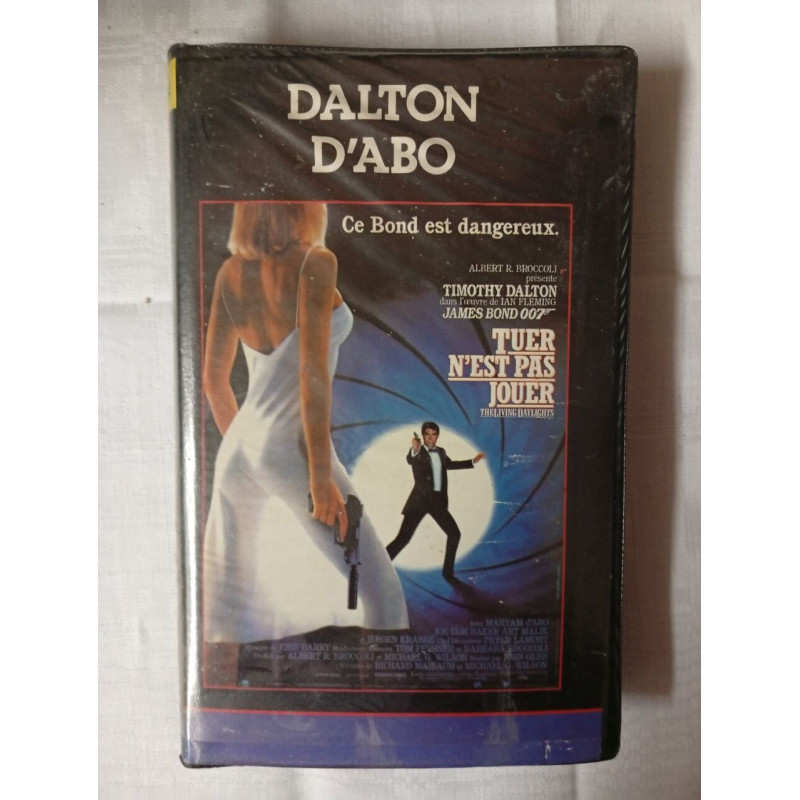 VHS - James Bond 007 – Tuer n'est pas jouer (The Living Daylights)