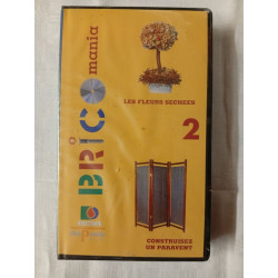 VHS - Bricomania – Les Fleurs Séchées / Construisez un Paravent