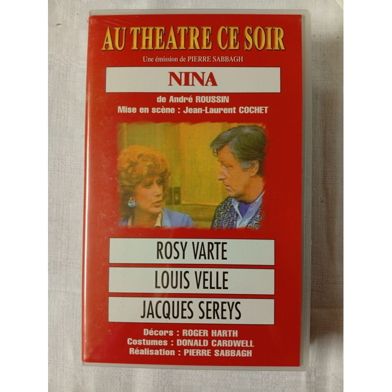VHS - Au théâtre ce soir : Nina