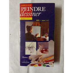 VHS - Larousse – Peindre et Dessiner – Vidéo 1