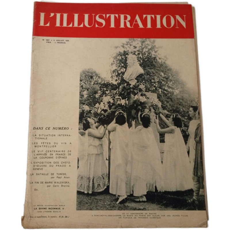 L'Illustration N.5027 - 8 Juillet 1939