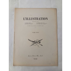 L'Illustration Janvier Février Mars Avril 1938