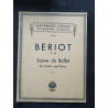 Livre - Bériot Scène de Ballet : For violin and Piano