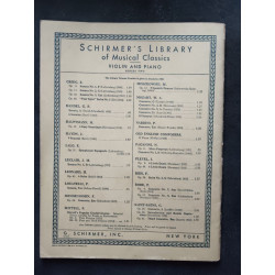Livre - Saint-Saens :Third Concerto for Violin and Piano