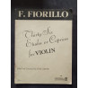 Livre - F.Fiorillo:Thirty-Six Etudes or Caprices for Violin