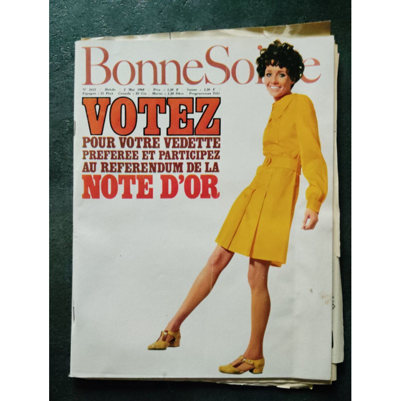 Revue - Bonne Soirèe: Votez pour votre vedette preferee et...