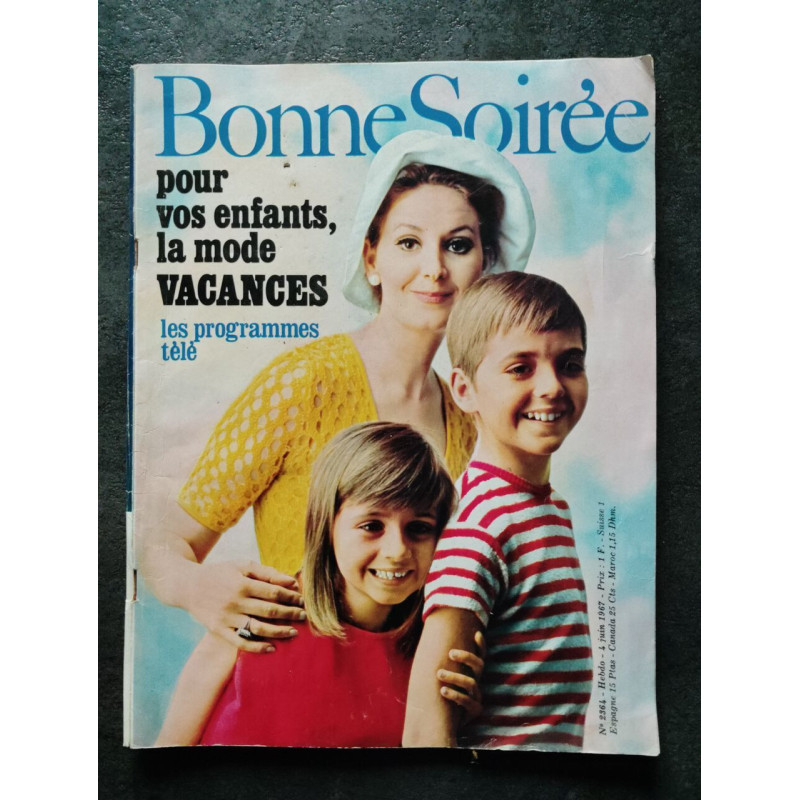 Revue - Bonne Soirée Nº2364 / 1967 - pour vos enfants la mode...