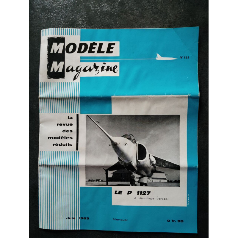 Revue - MODELE Magazine Nº153 /1963