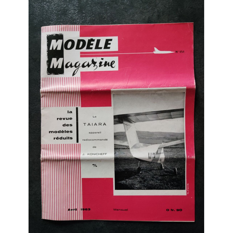 Revue - Modèle Magazine Nº151 / 1963