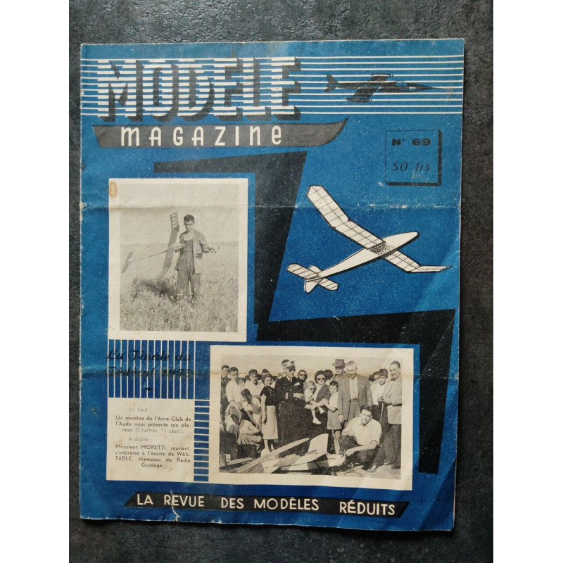 Revue - MODELE MAGAZINE Nº69 / 1956