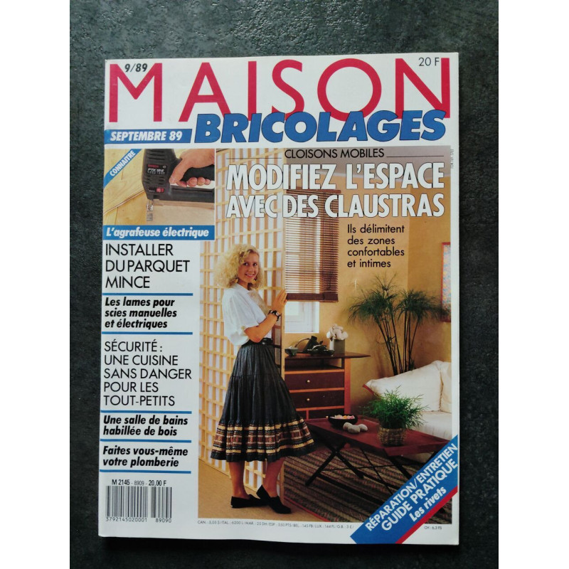 Revue - Maison Bricolages / Septembre 89