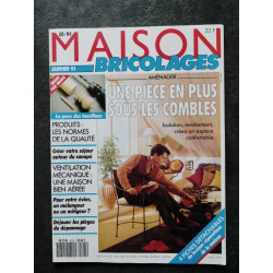 Revue - Maison Bricolages / Janvier 1991