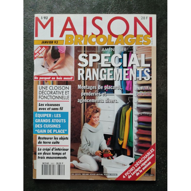 Revue - Maison Bricolages / Janvier 1993