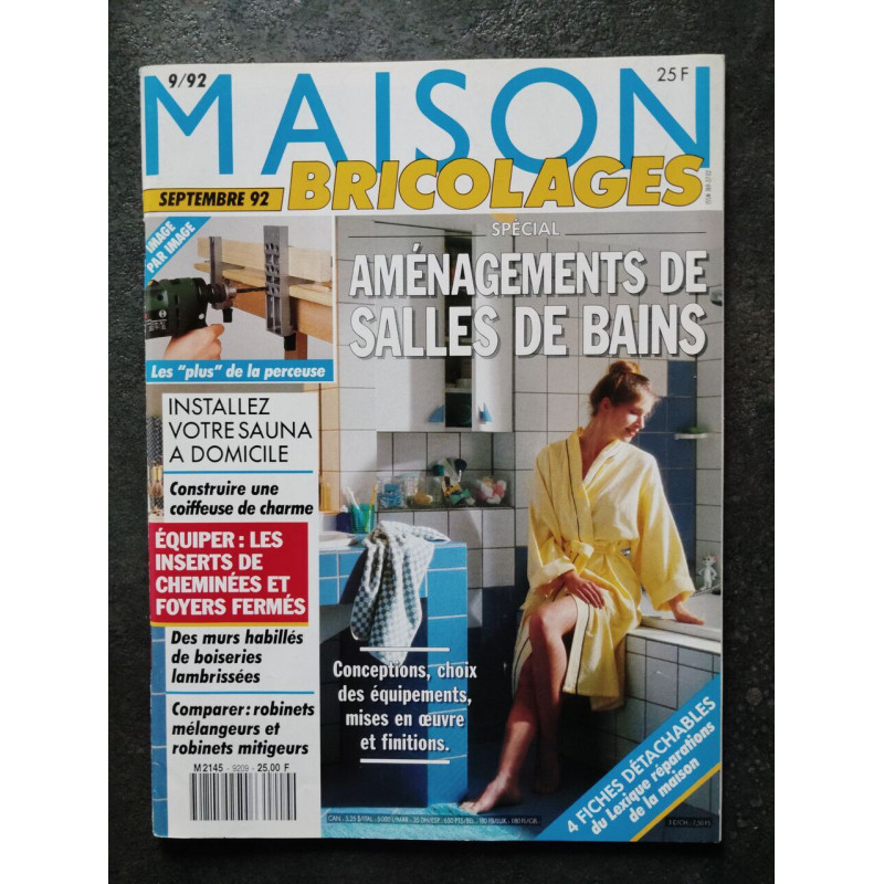 Revue - Maison Bricolages / Septembre 1992