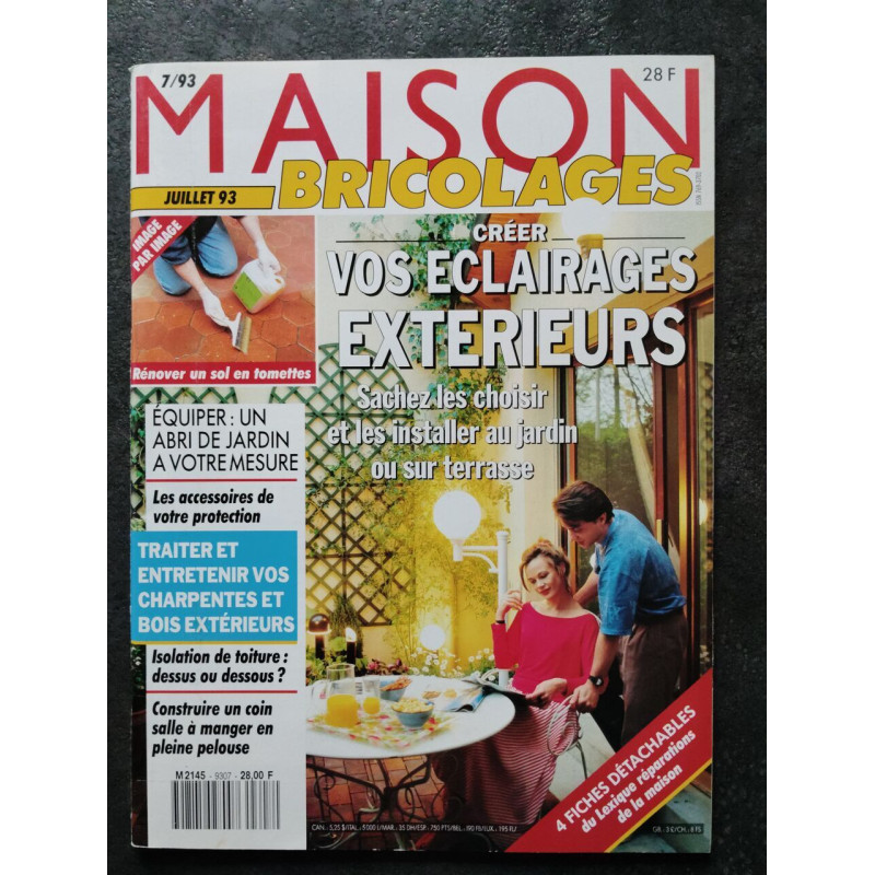 Revue - Maison Bricolages / Juillet 1993