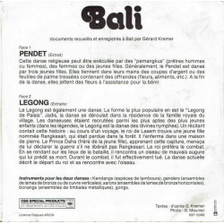 Bali - Pendet / Legong