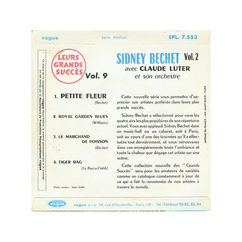 Sidney Bechet Vol. 2