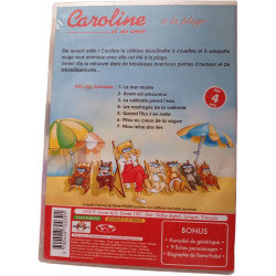 Caroline et ses amis à la plage
