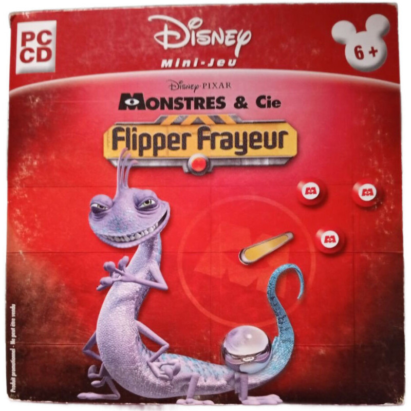 Monstres et Cie Flipper Frayeur