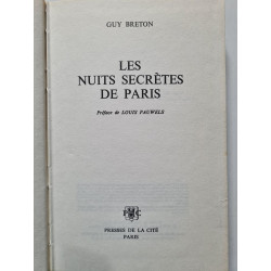 Les nuits secrètes de Paris