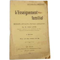 L'Enseignement familial 2e édition