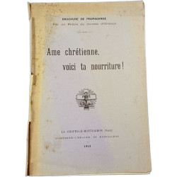 Ame chrétienne voici ta nourriture