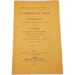 La littérature de l'église et l'enseignement mixte des auteurs...