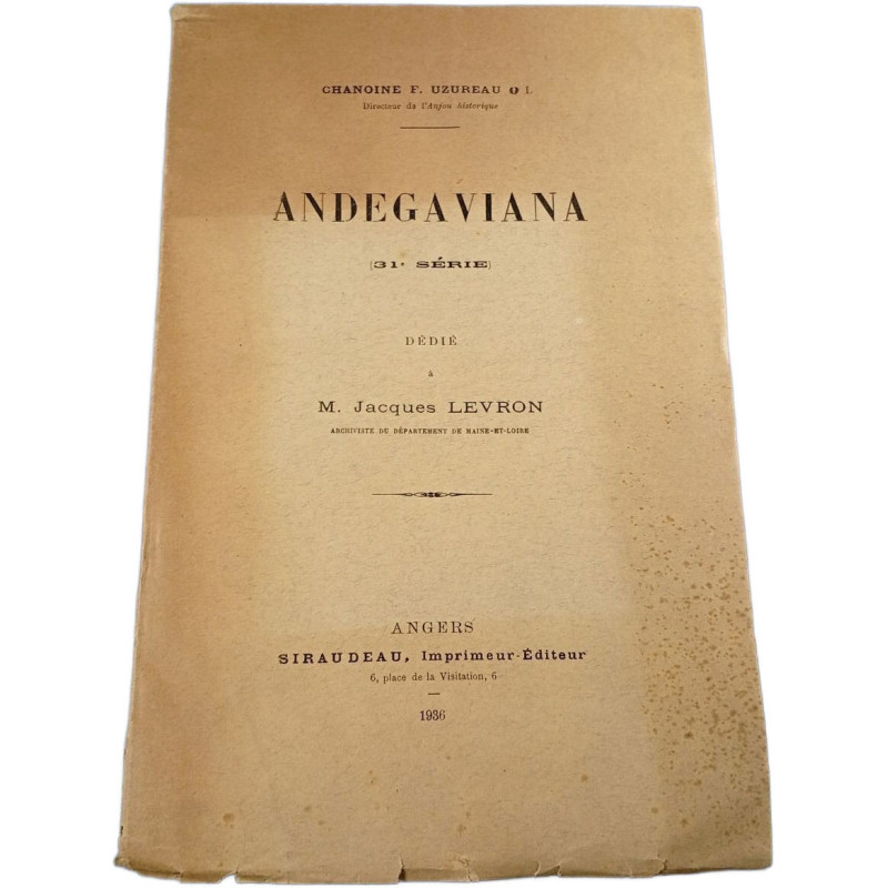 Andegaviana (31e série)