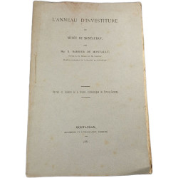 L'anneau d'investiture du Musée de Montauban