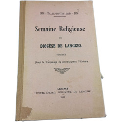 La Semaine Religieuse du Diocèse de Langres 1934