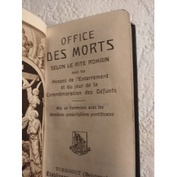 Office des morts selon le rite romain avec les messes de...