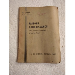 Faisons connaissance
