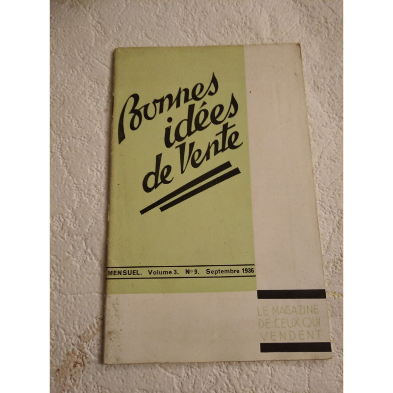 Bonnes idées de Vente