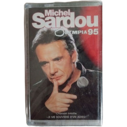 K7 Audio - Michel Sardou Olympia 95 (neuf sous blister)