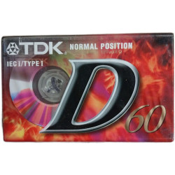 K7 Audio - D60 (neuf sous blister)