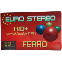 K7 Audio - EURO STEREO HD+ Normal Position TYPE I (neuf sous blister)