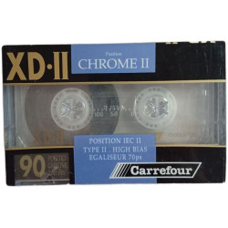 K7 Audio - XD-II CHROME II (neuf sous blister)