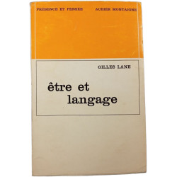 Être et langage