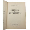 Lettres et entretiens